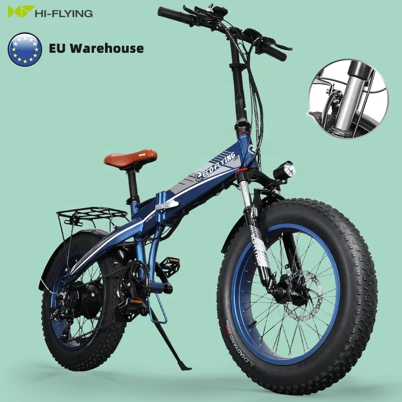 

EU warehouse ecoflying 20Inch mountain e bike electric bicycle 48V motor battery electric bicycle