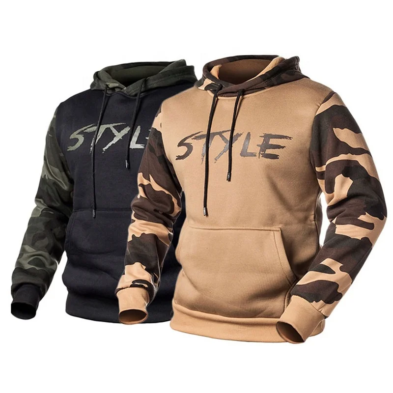 

Way Fashion New Camouflage Hoodies Men Military Style Fleece Hooded Coat Casual Camo Hoody Sweatshirt Plus Size Warm Thick