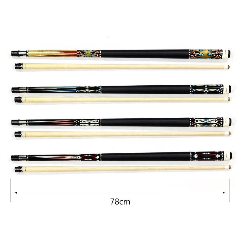 

Hot Selling Canadian Maple Wood 58" 12.5 mm Tip 1/2 Billiard Pool Cue