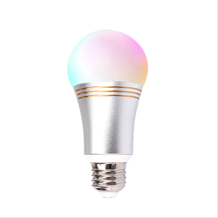 E27 E26 110V Smart Wi-Fi LED Remote Control Wireless RGB Bulb Light