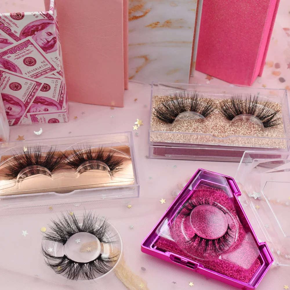 

Wholesale customization mink lashes 25 mm mink lashes With Custom Packaging Your Own Logo lash boxes with chains, Cusotmer's request