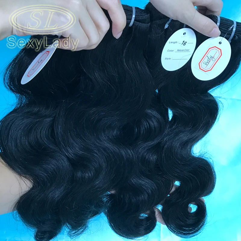 

sexy lady raw indian human hair bundle 10a virgin hair