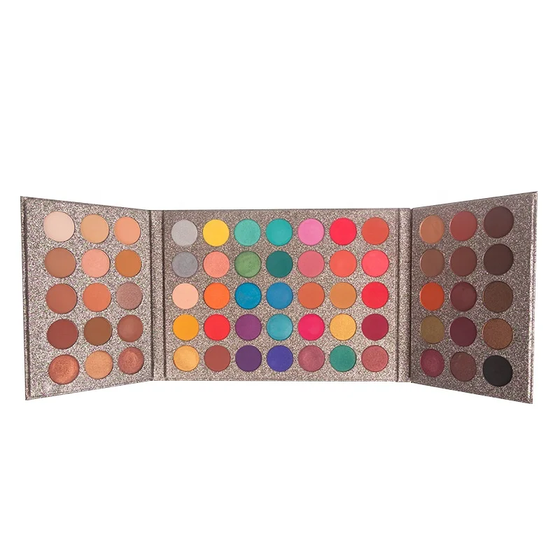 

No Logo 65 Color Eyeshadow Eye Shadow Private Label Makeup Cosmetics Makeup Eyeshadow Palette, 65 colors