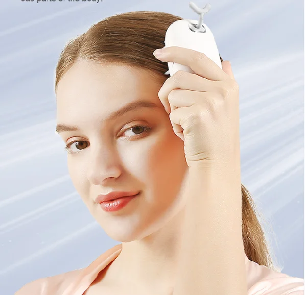 

Custom logo silicone oil applicator home hair care brush best head massager