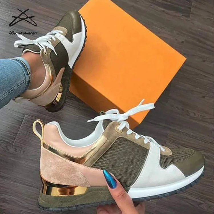 

RTS 2021 wholesale women casual fashion New Trend Mesh sport shoes for women and lady, Black,pink,red.green,army green