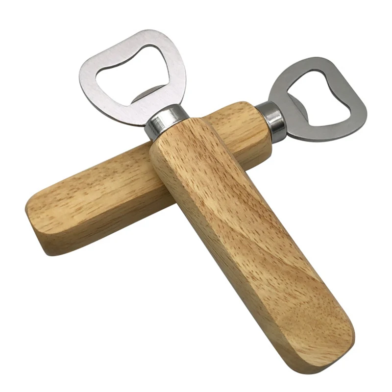 

Wholesale Promotional Wood Penis Can Opener Wood Handle Beer Bottle Opener