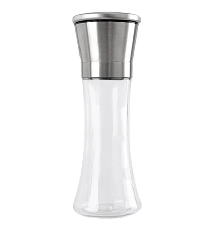 

stainless steel ceramic salt and pepper grinder set