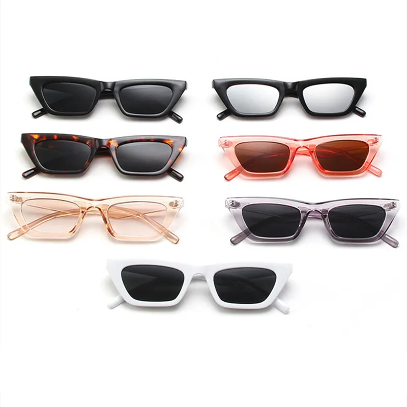

DLL8181 DL glasses fashion small cat eye sunglasses vintage women Eyewear gel