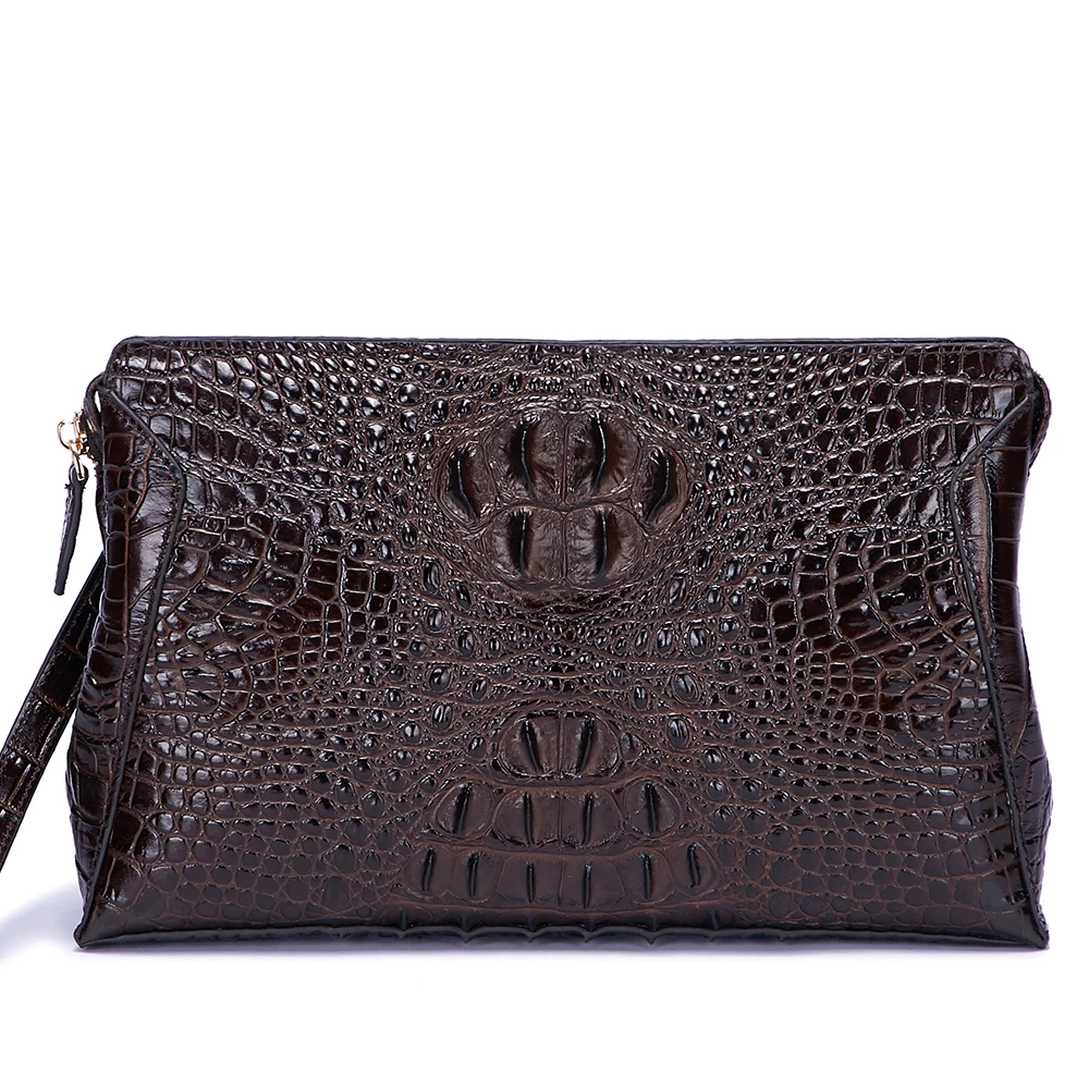 

Westal 9895 genuine leather money wallet used clutch bags for man, Black