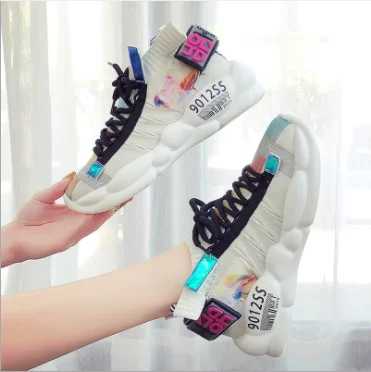 

Hot Sale Summer Sport Shoes Outdoor Women Breathable Shoes Sneakers, Black/green/beige