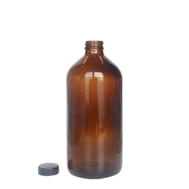 

1L Amber Brown Medicine Pharmaceutical Glass Bottle