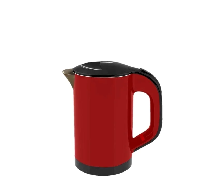 
Double Wall Seamless Pot Mini 0.6L Stainless Steel Cordless Small travel tea Kettle Electric 