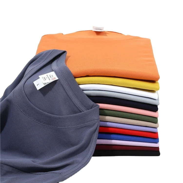 

Custom Logo Plus Size Loose Blank Cotton Unisex T Shirt Short Sleeve Tall Big Mens T Shirt For Women's Tee