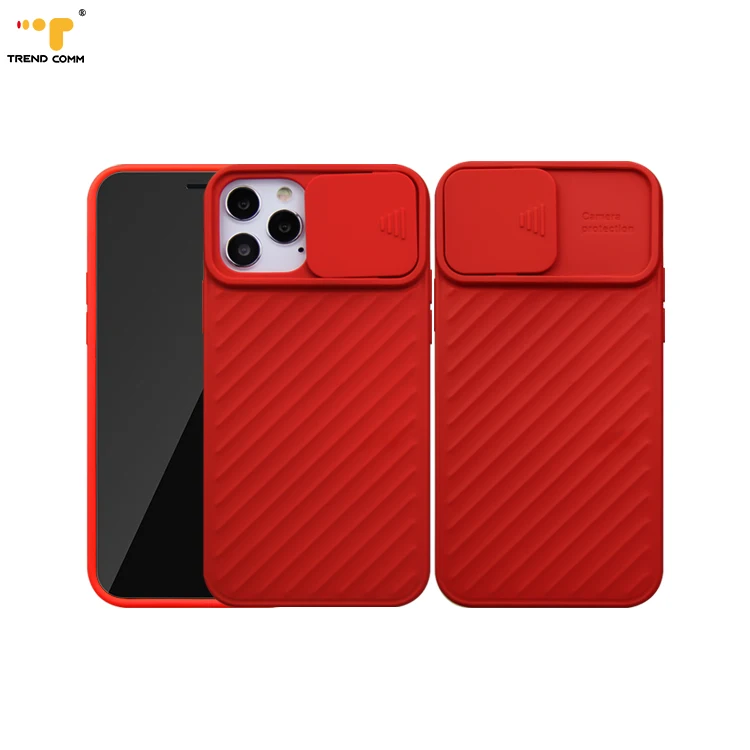 

New Design For iPhone 12 Case Soft Camera Protector Sublimation TPU Cases, 8 colors