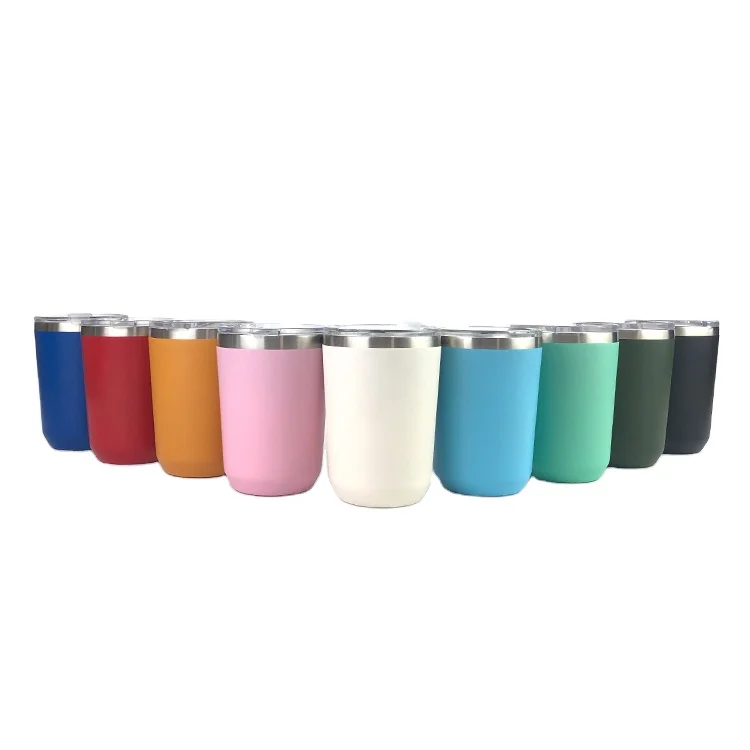 

2020 stainless steel tumbler coffee/beer/cola mug with LID various drinks bottle powder coating