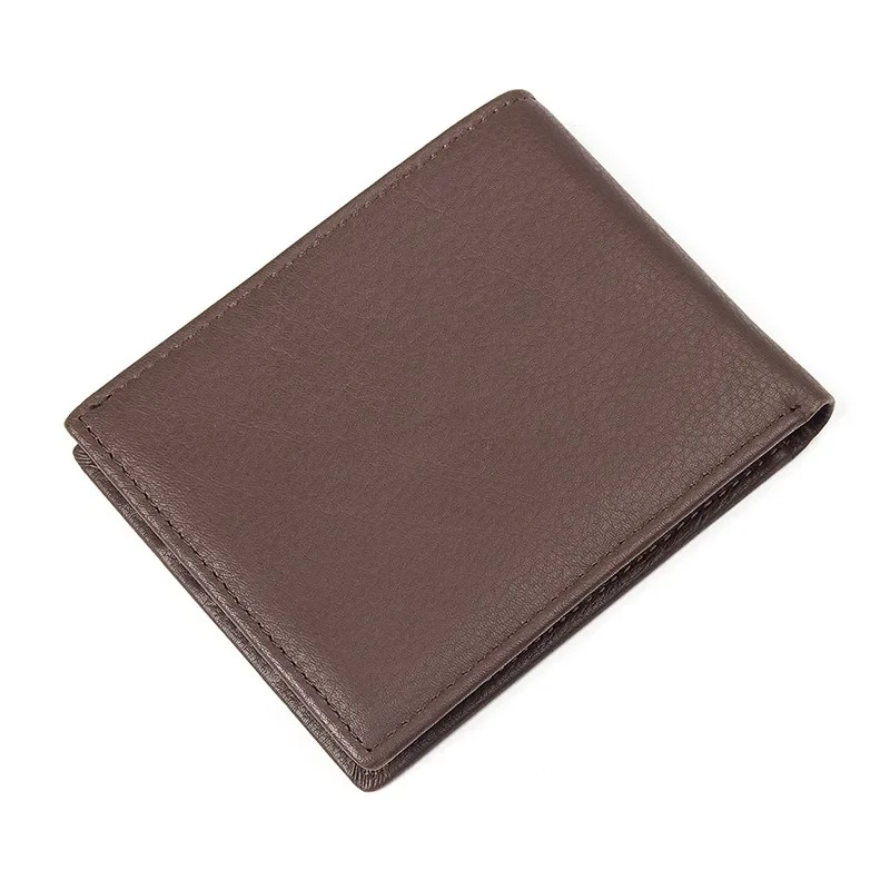 

2022 Men Real Cowhide Leather Wallet Card Holder Pop Wallets, Accept customized