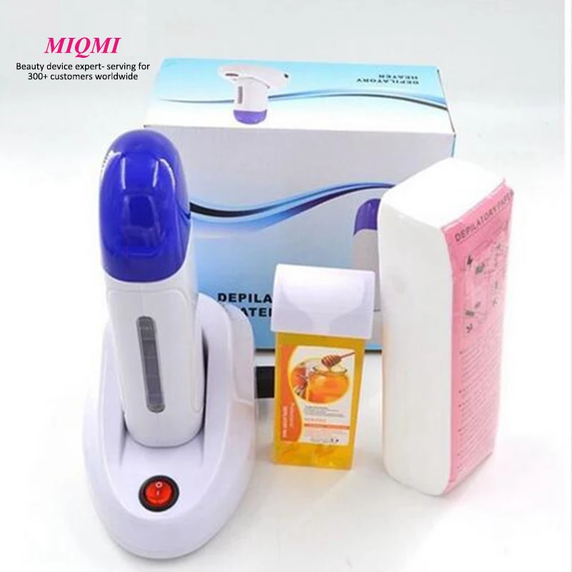 

MIQMI factory best paraffin depilatory double wax heater warmer for home use hair removal