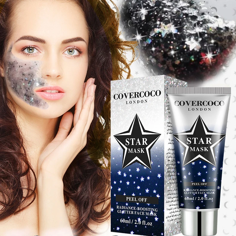 

Tear pull star mask Clean brighten moisturize remove blackheads and control oil Whitening Exfoliating facial mask