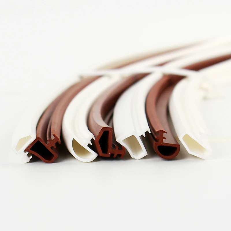 Customer Design Extruded T Shape Silicone Seal Strip For Window Door