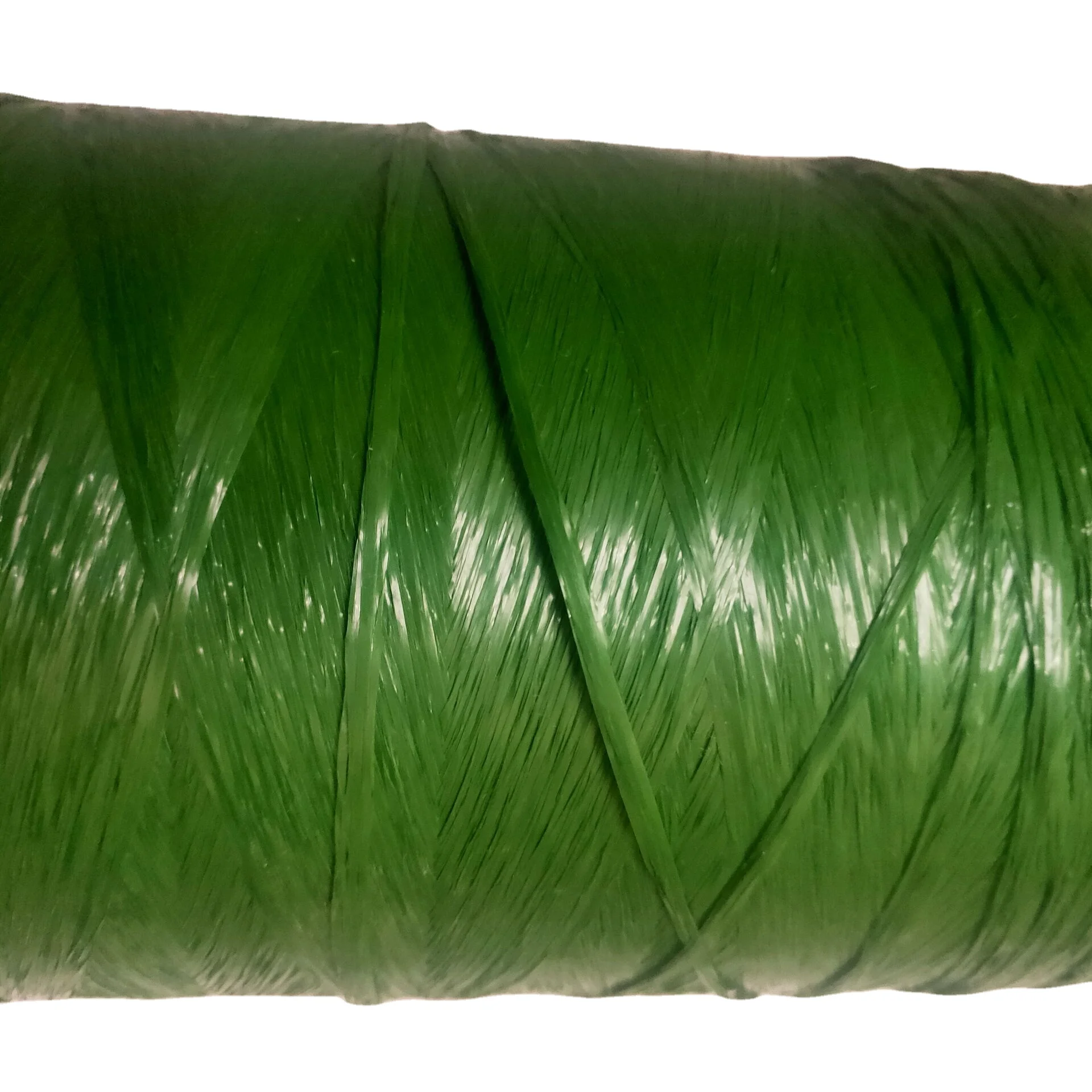 
PP material 1850 Detex artificial fibrillated grass yarn 