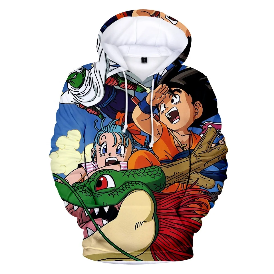 Hot Anime Dragon Ball Hoodies Men Women 3D Sweatshirts Super Saiya Vegeta Kids Goku Hoodie Male Casual Coat Cartoon Boys Outwear