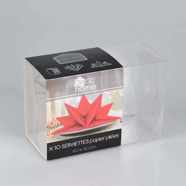 Wholesale Custom Logo Gift Fold Printed Small Clear Plastic Soap Packaging Boxes