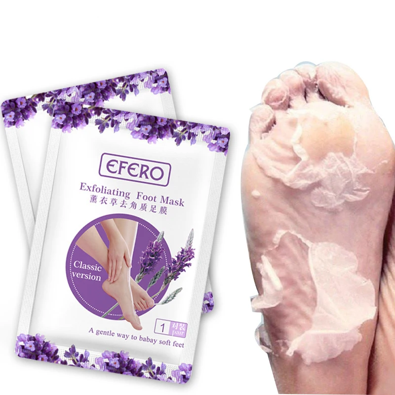 
Organic Foot Peel Mask Dead Skin Remover Foot Mask Peeling Exfoliating Foot Skin Care Feet Mask for Sale 
