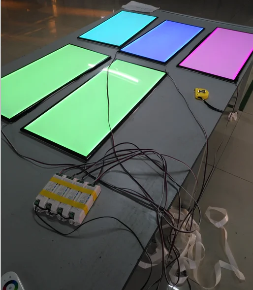 Custom Shape PMMA 10mm Thickness  RGB/RGBW Led Ceiling  Light Panel
