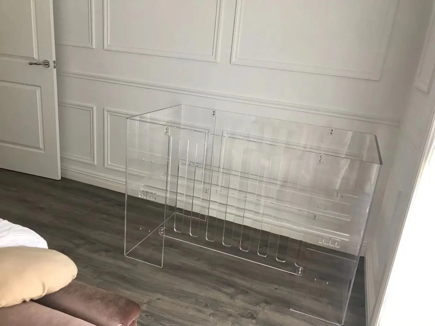 High Quality Clear Acrylic Infant Bed Nursery Baby Bed Crib Buy