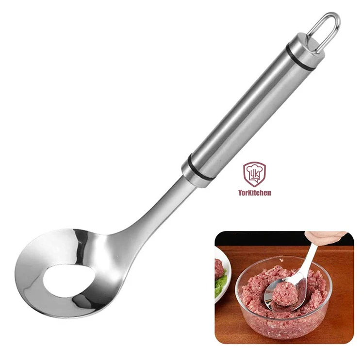 

Scoop Ball Maker Non-Stick Meatballs Making with Long Handle