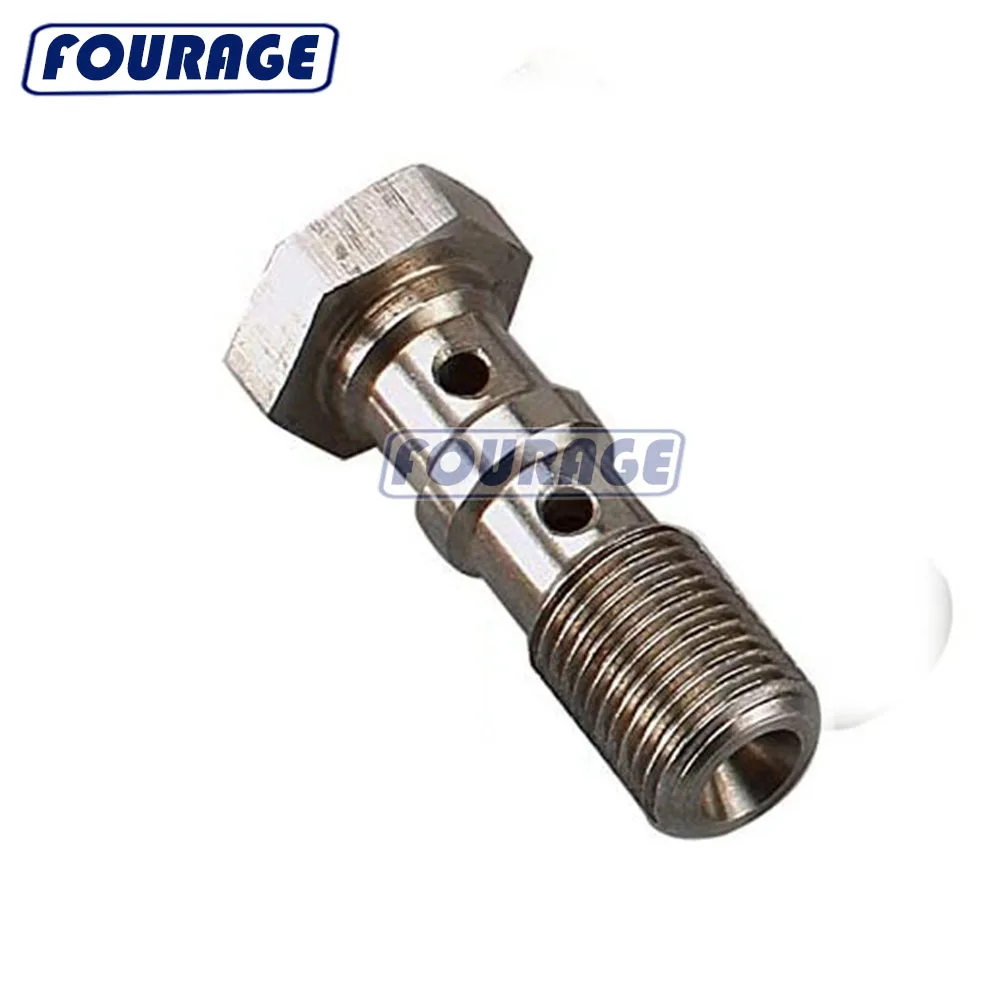 Auto Parts Stainless Steel Double Banjo Bolts Brake Fitting M10x1.0mm