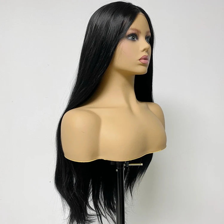 

Brand New Virgin 360 Half Hand Long Woven Perruque Full Lace Wigs Human Hair