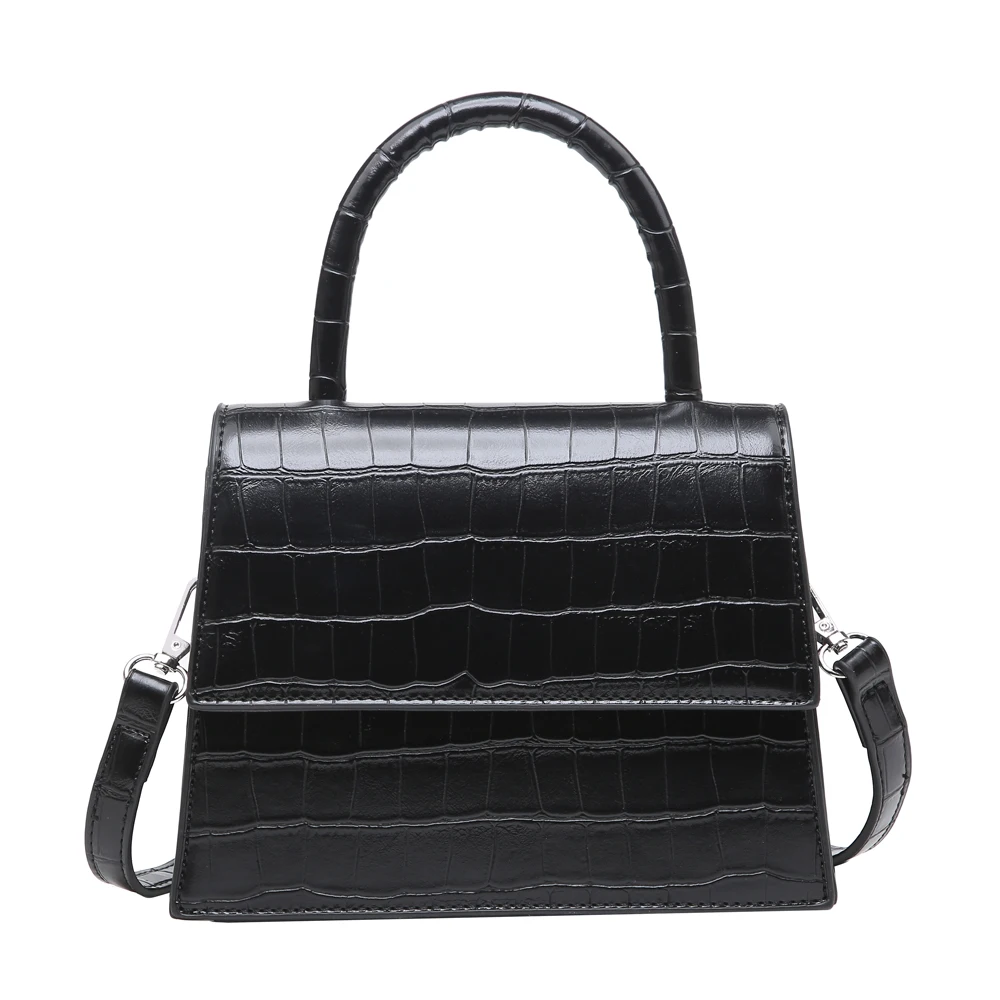 

Luxury High Quality Crocodile PU Leather Tote Bag Women Handbag Purse 2020 New Fashion Trendy Bag