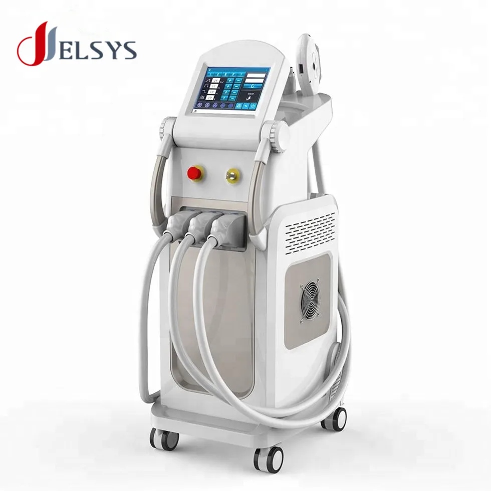 

2021 new designed hair removal RF+Yag+Carbon peeling Machine
