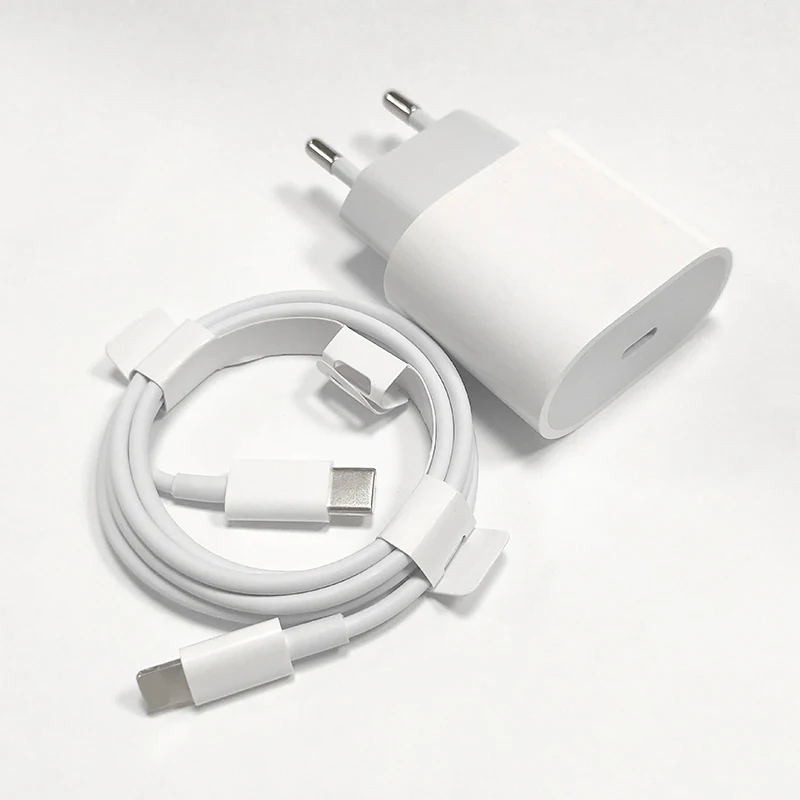 Best USB Type C Wall Charger And Data Cable 20W PD Fast Charging Mobile Phone Power Adapter For iPhone
