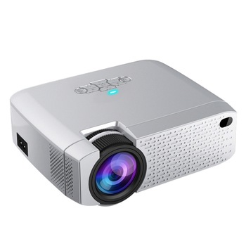 

Cinema Camera Mobile phone direct WIFI connection with the screen office home micro 1080P HD home projector projector screen, Silver