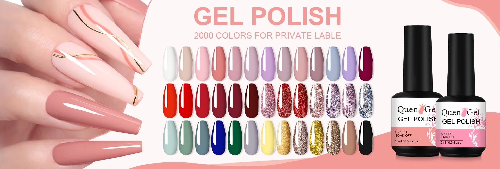 Shenzhen Quengel Cosmetics Co., Ltd. - Gel Polish/UV gel/Nail Art Gel ...