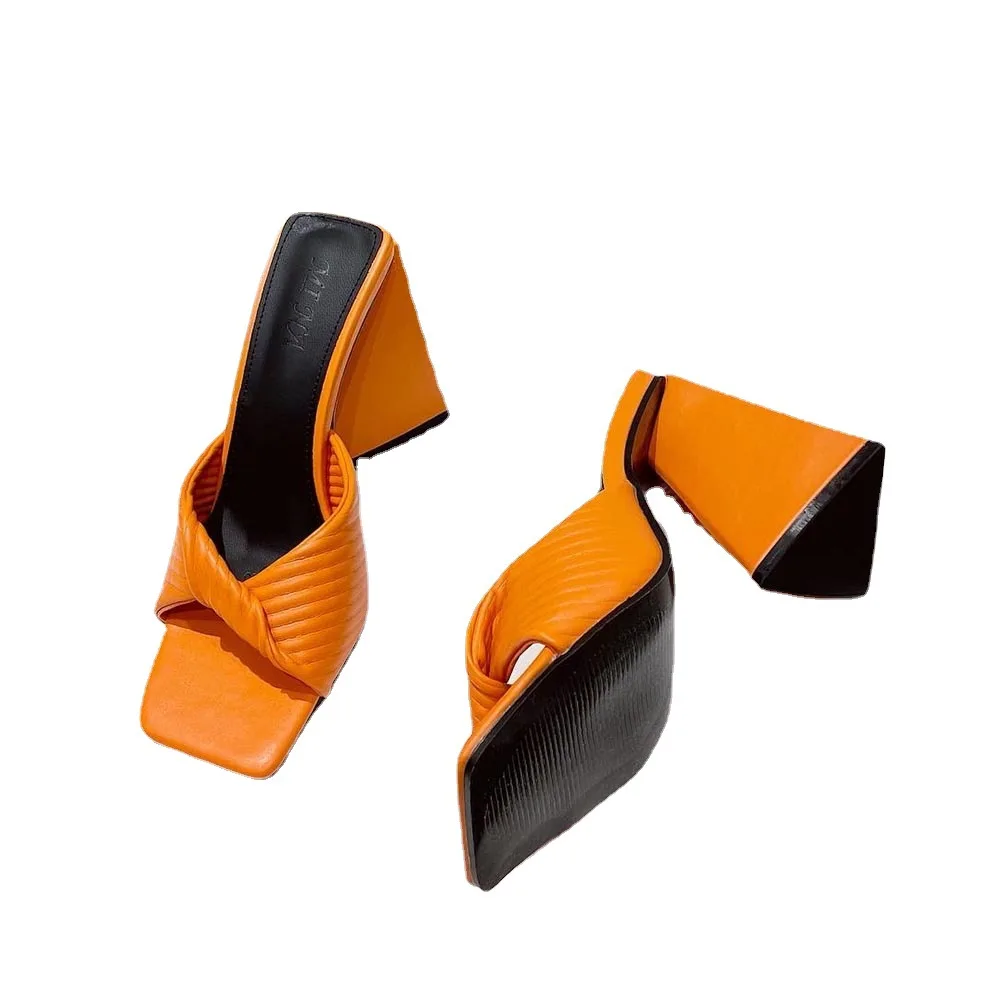 

2021 Nice customized weaving strap outdoor slipper for women women's slippers big size women's slippers wedge, Customized color