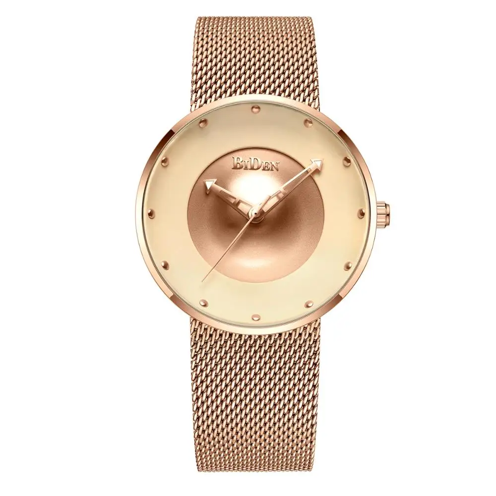 

BIDEN Mesh Women's Watch Luxury Fashion Female Clock Ladies Wrist Watch Women Relogio Feminino reloj mujer zegarek