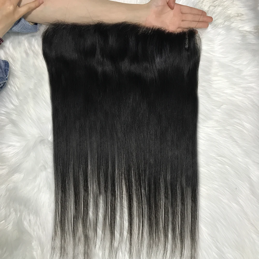 

single donor good quality no tangle hd lace frontal thin swiss lace frontal pre plucked hairline with baby hair