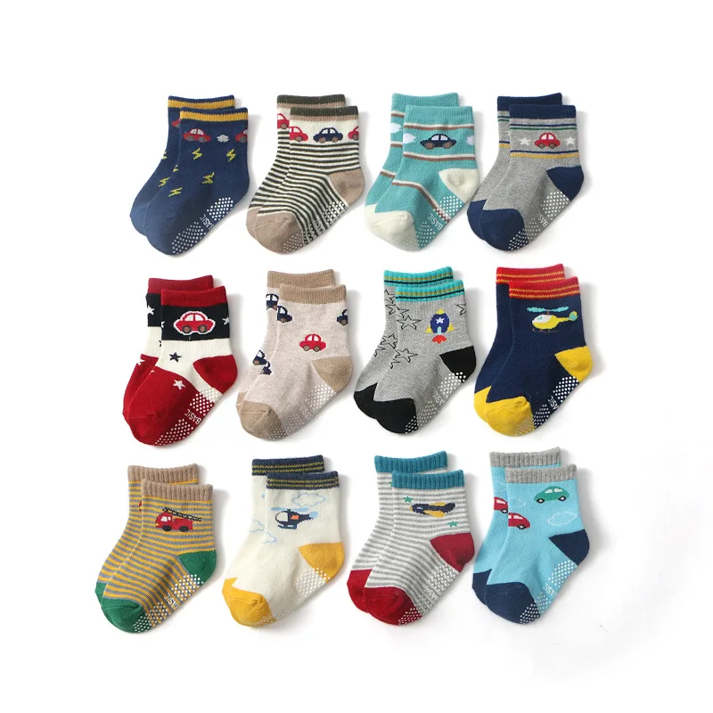 

Warehouse Newborn Baby Infant Toddler Boys Socks Unisex Anti Slip Ready to Go