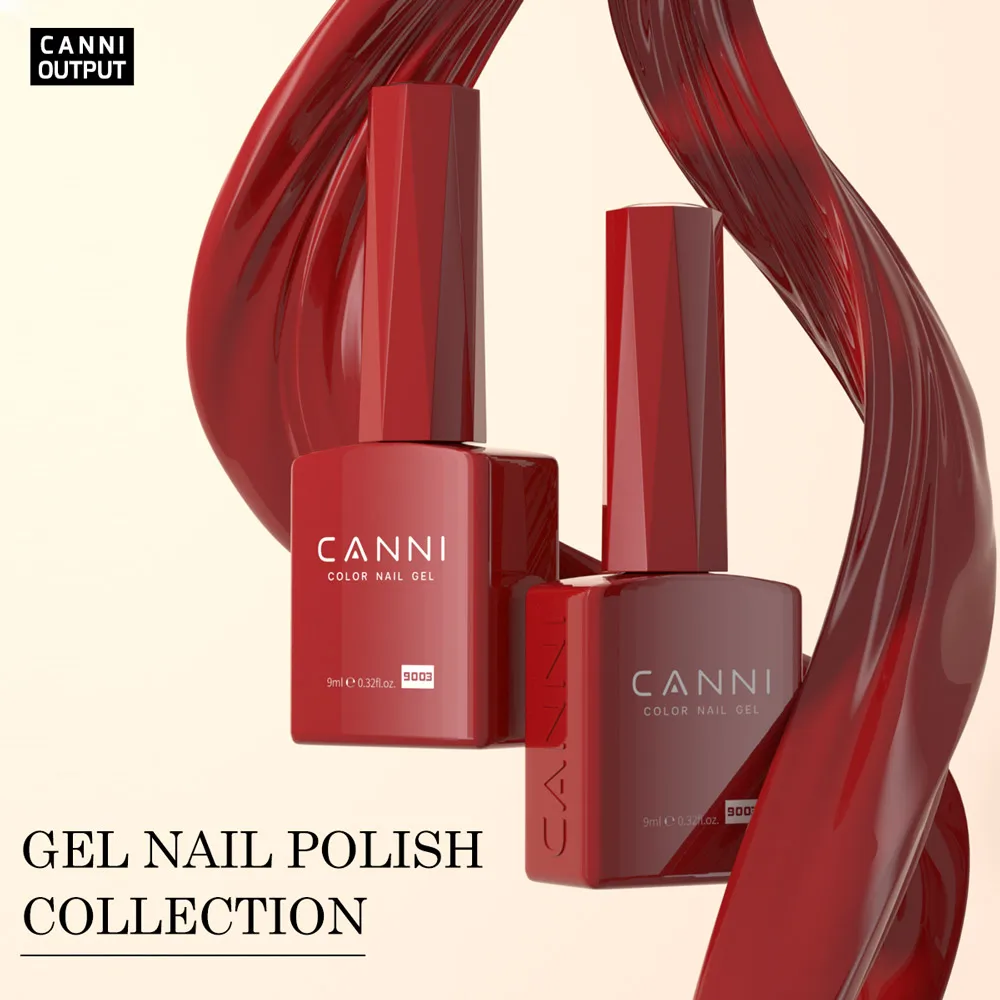 

Canni Uv Gel Polish Newly Upgraded Toxic-free Healthy 9ml Soak Off Gel Varnish