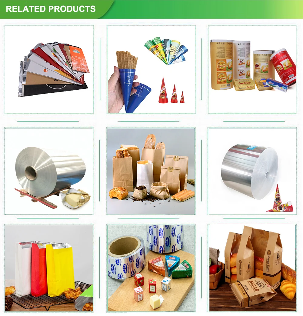 Wax Paper Sandwich Shop White Wrapping Rolls Customized Food Packaging In Philoppines