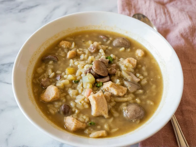 Perfect Rice Chicken Mushroom Soup Recipe & Tips