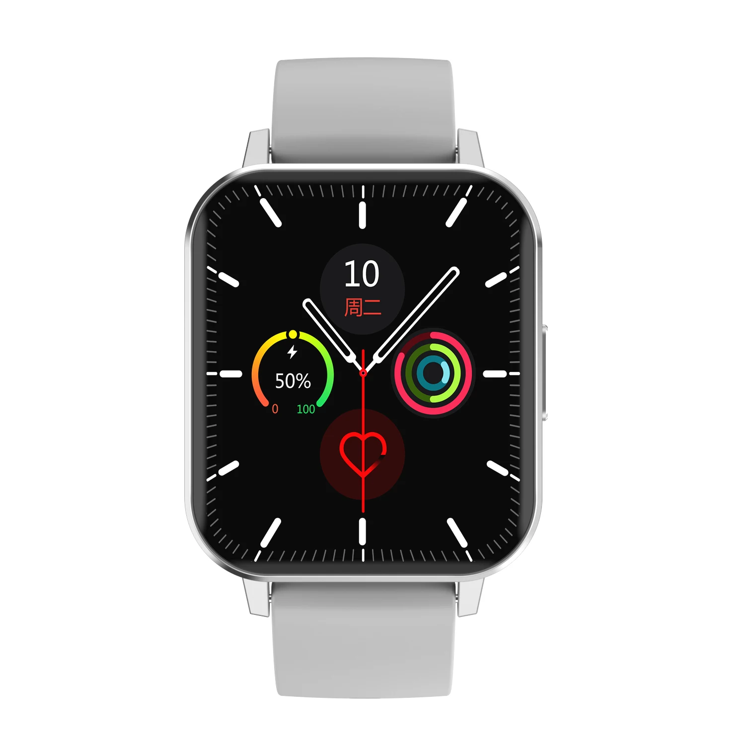 

DT X digital m6 heart rate blood pressure monitoring male wristwatch waterproof sport smartwatch brand, Black, grey
