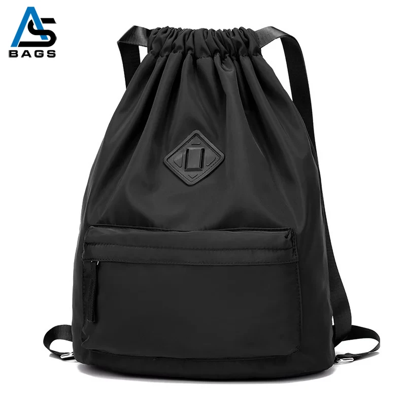 

Aurora custom amazon popular men women waterproof nylon travel sport drawstring gym bag backpack