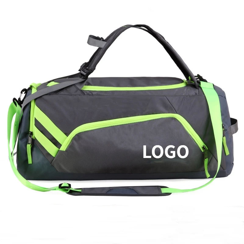 

Custom logo sports gym duffle ripstop round duffle bag tote travel bag for men