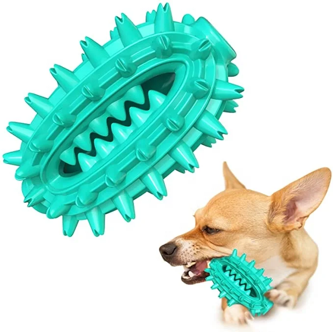 

Cactus Ball Shape Cleaning Interactive Teeth tpr Dog Pet Toothbrush Chew Toys water toys for dogs, Picture color