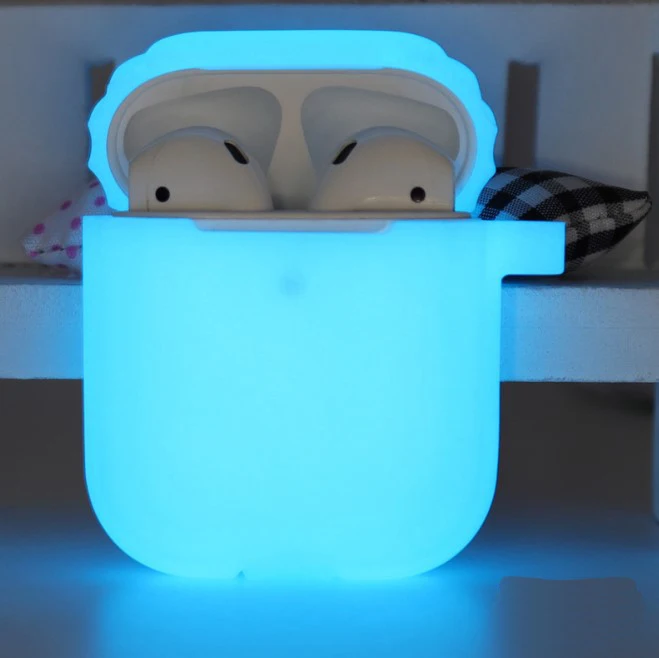

2020 new products hot sale gifts Luminous night lights Protective Silicone Cute Case for apple airpods pro 1 2