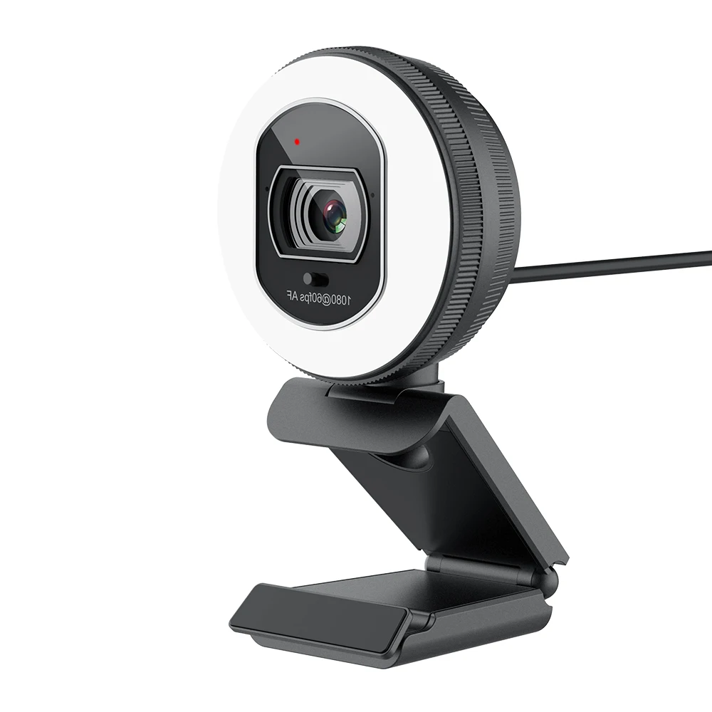 

Web 3in1 Conference Camera Video Recording Full Hd 1920x1080 60fps 75db Hdr Webcam With Cover And Light